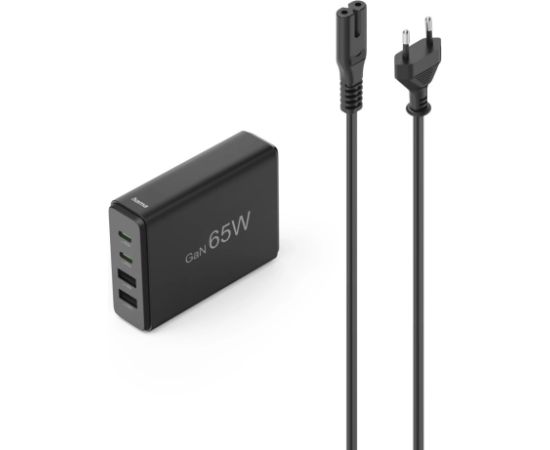 Hama 00201979 Charging Station With USB-C/USB-A 65 W Black Hama 00201979 Charging Station With USB-C/USB-A 65 W Black