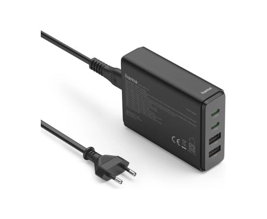 Hama 00201979 Charging Station With USB-C/USB-A 65 W Black Hama 00201979 Charging Station With USB-C/USB-A 65 W Black
