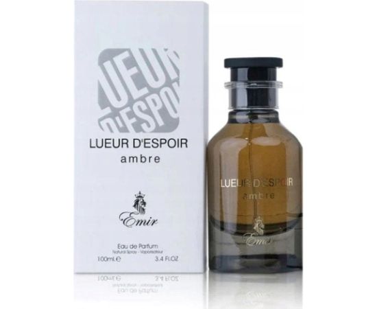 Paris corner Emir, Lueur d'Espoir Ambre, Eau De Parfum, Unisex, 100 ml Unisex Smaržas