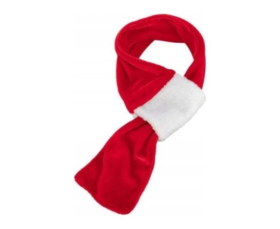 Trixie Xmas scarf, flannel look/plush, 50 cm, red/white Citas preces