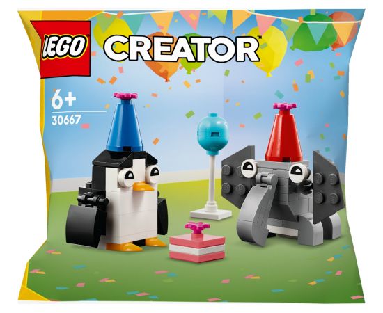 LEGO Creator Przyjęcie urodzinowe ze zwierzątkami (30667) Jaunumi, Bērnu preces