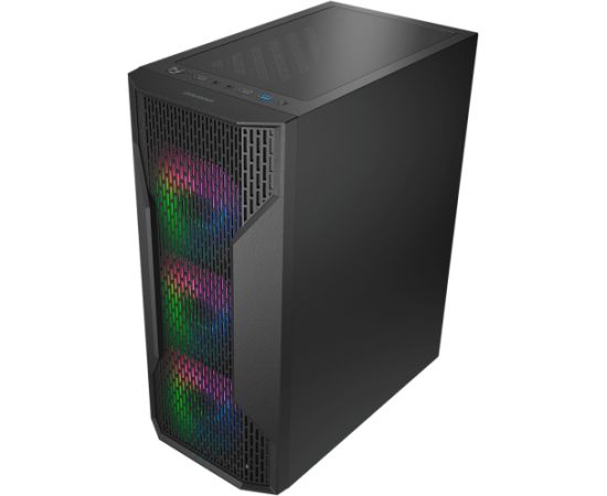 COUGAR MX110 RGB PC Case, Mid tower, Black