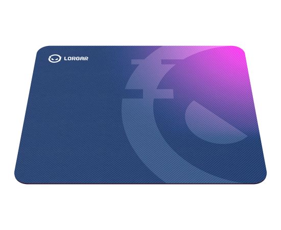 Lorgar Main 135, Gaming mouse pad, High-speed surface, Purple anti-slip rubber base, size: 500mm x 420mm x 3mm, weight 0.41kg Palikņi pelēm