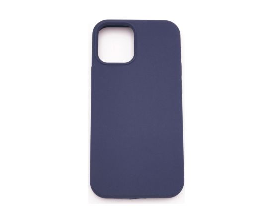 Evelatus Apple  iPhone 12 mini Premium Soft Touch Silicone Case Midnight Blue Neoriģinālie Maciņi