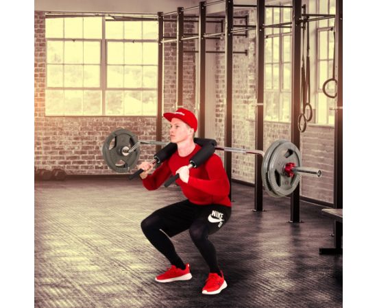 inSPORTline Barsap olimpiskais pievelšanas stienis Hanteles