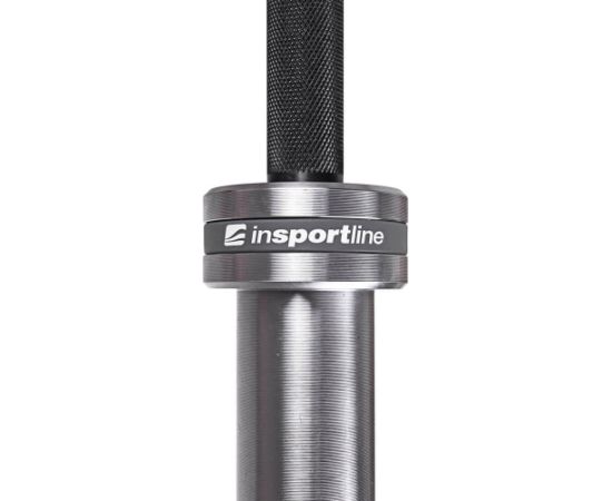 50 mm olimpiskais grābeklis ar gultņiem, piemērots mešanai 220 cm (slodze līdz 450 kg) inSPORTline OB-86 MTBH4 Hanteles