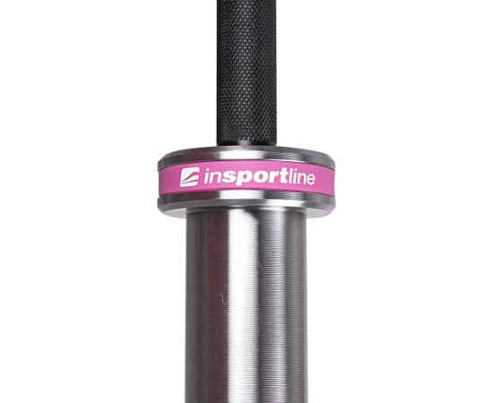 50 mm olimpiskais metamais grifs ar gultņiem 201 cm (slodze līdz 250 kg) inSPORTline OB-86 WTBH4 Hanteles