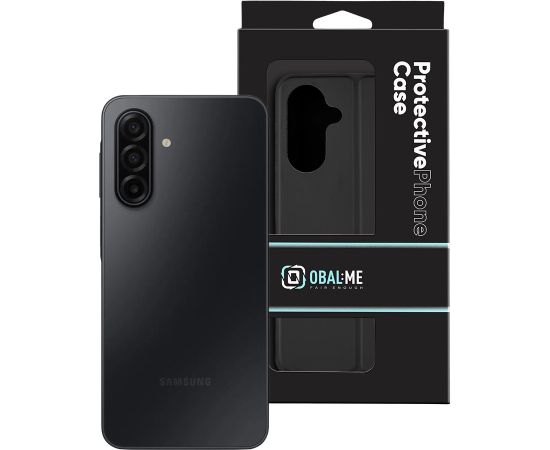 OBAL:ME SmoothTouch maciņš priekš Samsung Galaxy A17 4G|5G melns Neoriģinālie Maciņi