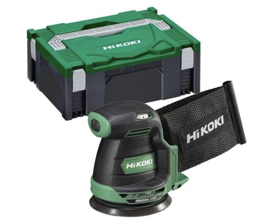 Ekscentra slīpmašīna Hikoki SV1813DAW2Z; 18 V (bez akumulatora un lādētāja)