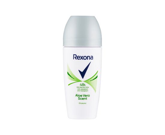 Rexona Aloe Vera Scent Antiperspirant - Kuličkový antiperspirant 50ml Smaržas - NESAKĀRTOTS