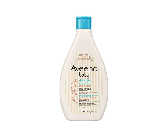 Aveeno Baby Daily Care Gentle & Bath Wash - Jemná koupel & mycí gel 400ml Smaržas - NESAKĀRTOTS