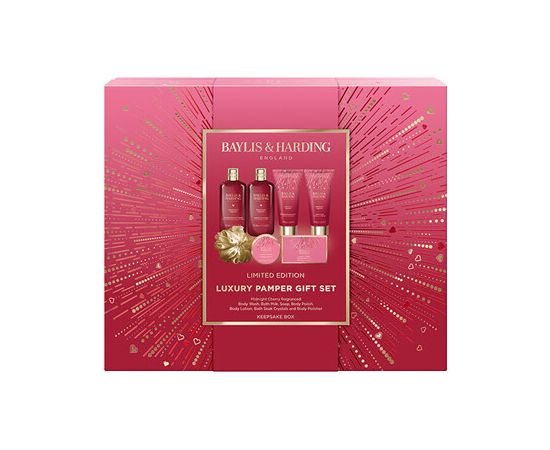 Baylis & Harding Midnight Cherry Gift Set - Dárková sada Smaržas - NESAKĀRTOTS
