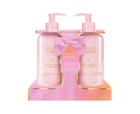 Baylis & Harding Hand and Body Care Set ( Jojoba, Vanilka & Mandlový olej ) - Dárková sada 300ml Smaržas - NESAKĀRTOTS