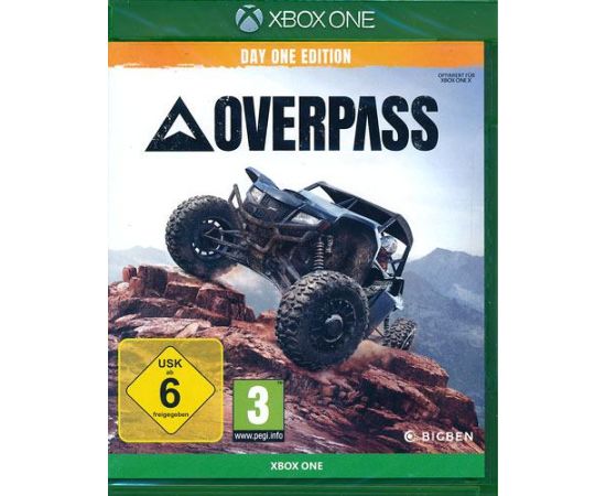 XBOX1 Overpass Day One Edition Xbox One video spēle Игры для Xbox