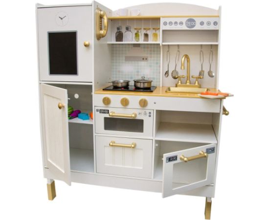 Koka virtuve bērniem "Amēlija" Virtuves, trauki, sadzīves tehnika