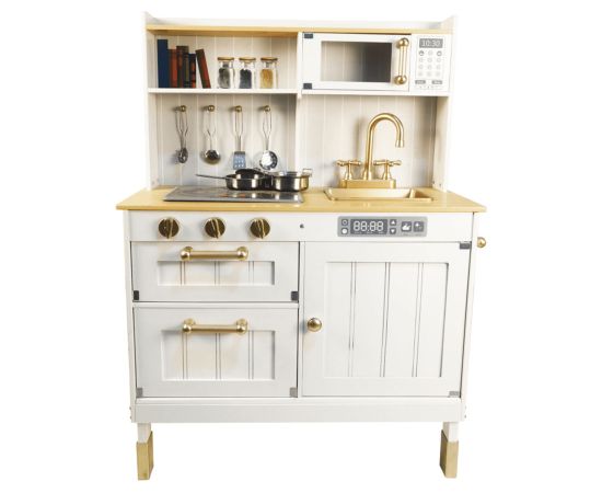 Koka virtuve bērniem „Adele” Virtuves, trauki, sadzīves tehnika