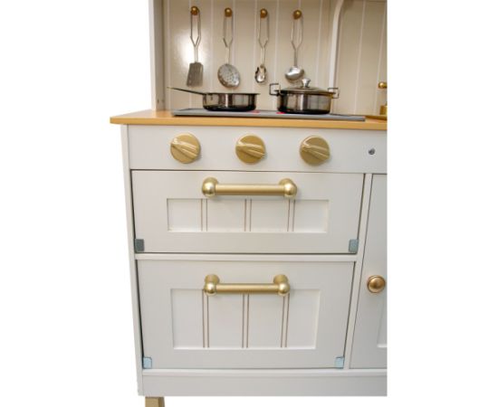 Koka virtuve bērniem „Adele” Virtuves, trauki, sadzīves tehnika