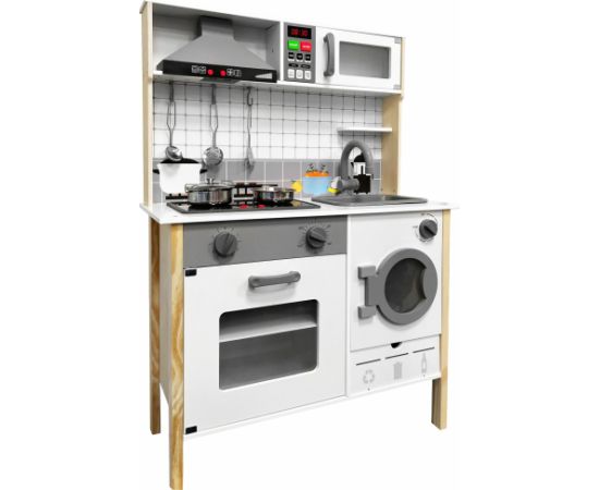 Koka virtuve bērniem ar skaņām „Noris" Кухни, посуда, бытовая техника