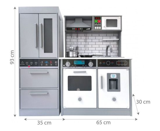 Koka virtuve ar skaņām "Otilija" Virtuves, trauki, sadzīves tehnika