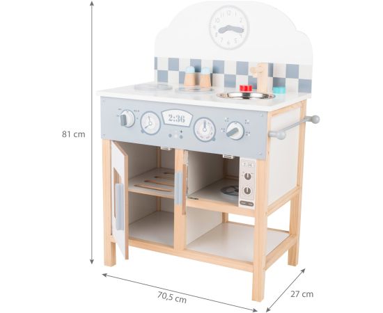 Koka virtuve bērniem "Patriks" Кухни, посуда, бытовая техника