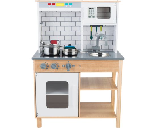 Koka virtuve bērniem "Adelina" Virtuves, trauki, sadzīves tehnika
