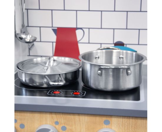 Koka virtuve bērniem "Adelina" Virtuves, trauki, sadzīves tehnika