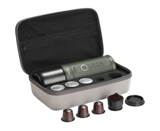 Outin Nano 7500mAh portable coffee maker set (Green) + protective case Outin Nano 7500mAh portable coffee maker set (Green) + protective case