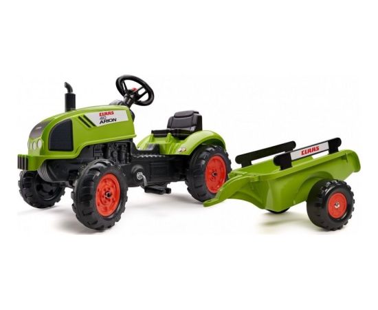 Falk FALK Traktorek na pedały Claas Arion 410 z przyczepą