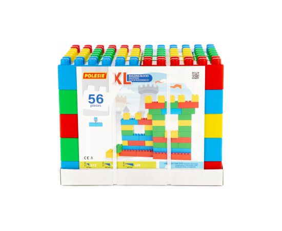 Polesie KLOCKI 56EL BUDOWNICZY XL 93688 FOL10 Mašīnas un piederumi