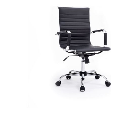 Equip Bürostuhl gerippte Polsterung/Rückenlehne schwarz Офисные стулья