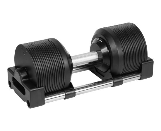 Hantel żeliwny regulowany automat 36 kg, skok co 1kg, REBEL ACTIVE Jaunumi - Sports