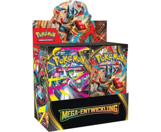 Pokemon Pokémon-TCG: Mega-Entwicklung Booster Display Galda spēles