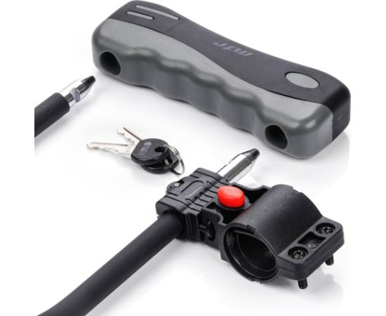 Slēdzene BIKE U-LOCK TWISTER+ METEOR Velo cimdi