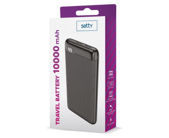 Setty LCD SPBL-10 Power Bank 10000 mAh Power-банки