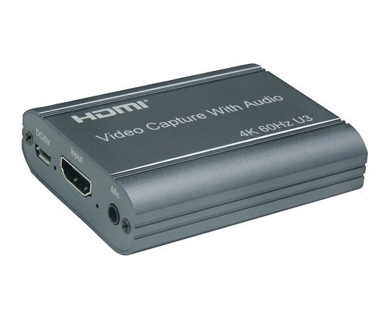 EXD Внешняя карта видеозахвата HDMI, USB3.0, 4K 60Hz EXD Внешняя карта видеозахвата HDMI, USB3.0, 4K 60Hz