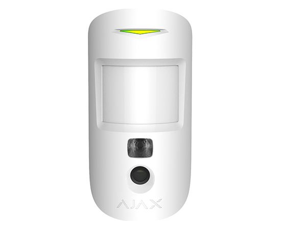 Ajax Motion detector with a photo camera MotionCam (white)  Bezvadu Apsardzes Sistēmas