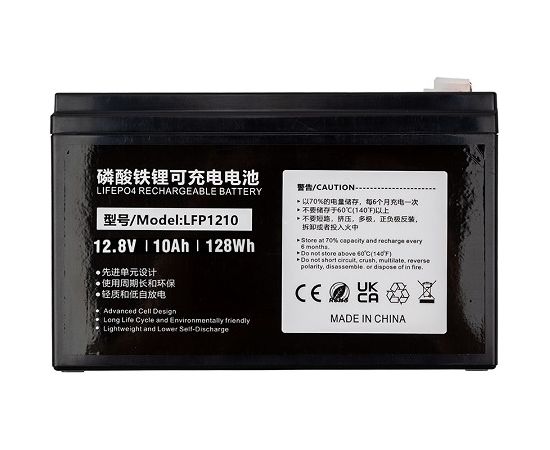 Extradigital Аккумулятор LiFePO4 12V, 10Ah, T2, T1 UPS стабилизаторы напряжения