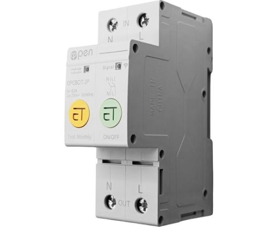 TUYA Умный 2-канальный переключатель, Wi-Fi, 63A Viedie slēdži