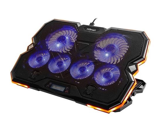 Laptop Cooling Pad HISMART with 5 Adjustment Positions Palikņi portatīvajiem datoriem