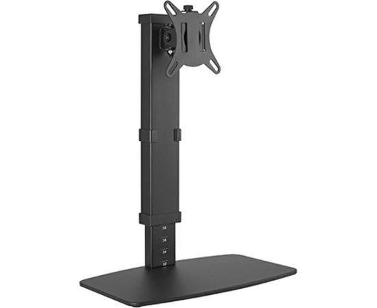 Hismart Single-Monitor 17"-32" Desk Stand, Black Palikņi portatīvajiem datoriem
