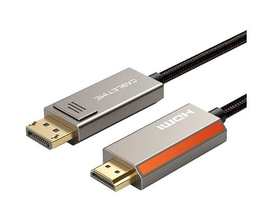 Extradigital Кабель DisplayPort - HDMI, 8K, 3m, 2.1ver  Кабель HDMI