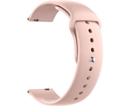 Just Must   JM S1 for Galaxy Watch 4 straps 22 mm Light Pink Smart-Watch aksesuāri