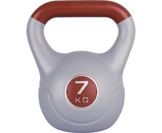 Vinila žira ar cementa pildījumu inSPORTline 7kg Hanteles