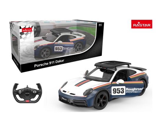 Rastar Porsche 911 Dakar Performance Rādiovadāms Auto 1:14 Radio vadāmās rotaļlietas (RC)