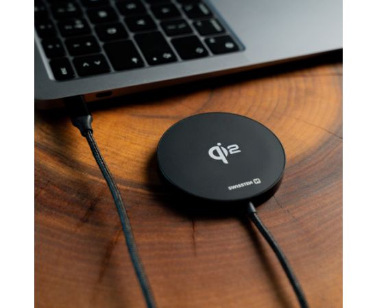 Swissten MagPuck Qi2 Bezvadu Lādētājs 1.5m (saderīgs ar MagSafe) Swissten MagPuck Qi2 Bezvadu Lādētājs 1.5m (saderīgs ar MagSafe)