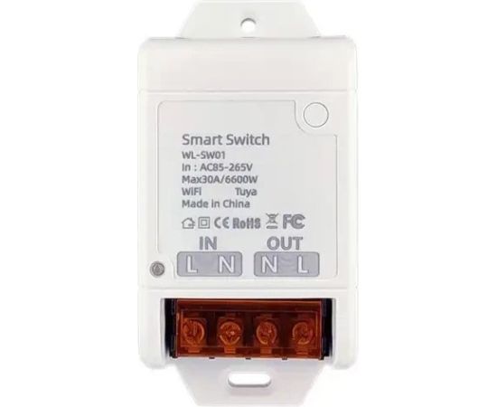 TUYA Smart Switch, Wi-Fi, 30A, AC 100-240V, 6600W Viedie slēdži