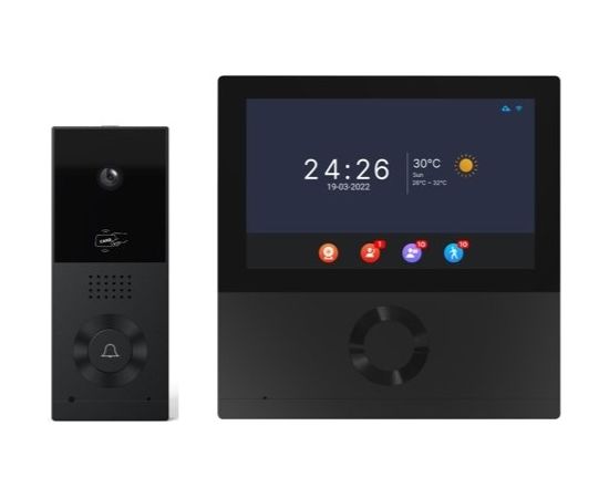 Metec Video Doorphone, Tuya, Wi-Fi, 2-Wire  Video Domofoni