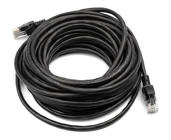 EXD Патч-корд Cat5E UTP, 10m, чёрный Сетевые кабели