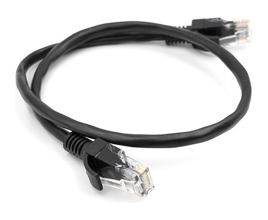 EXD Патч-корд Cat5E UTP, 0.5m, чёрный Сетевые кабели