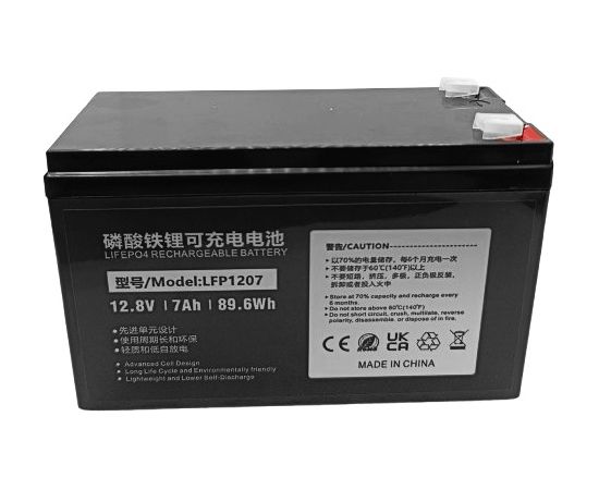 Аккумулятор LiFePO4 12.8V, 7Ah, T2 UPS стабилизаторы напряжения